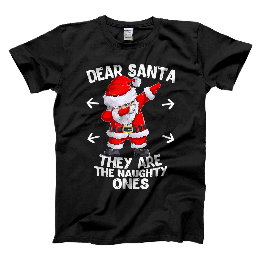 Personalized Dear Santa 2020 is the Naughty One Funny Christmas Gifts T-Shirt
