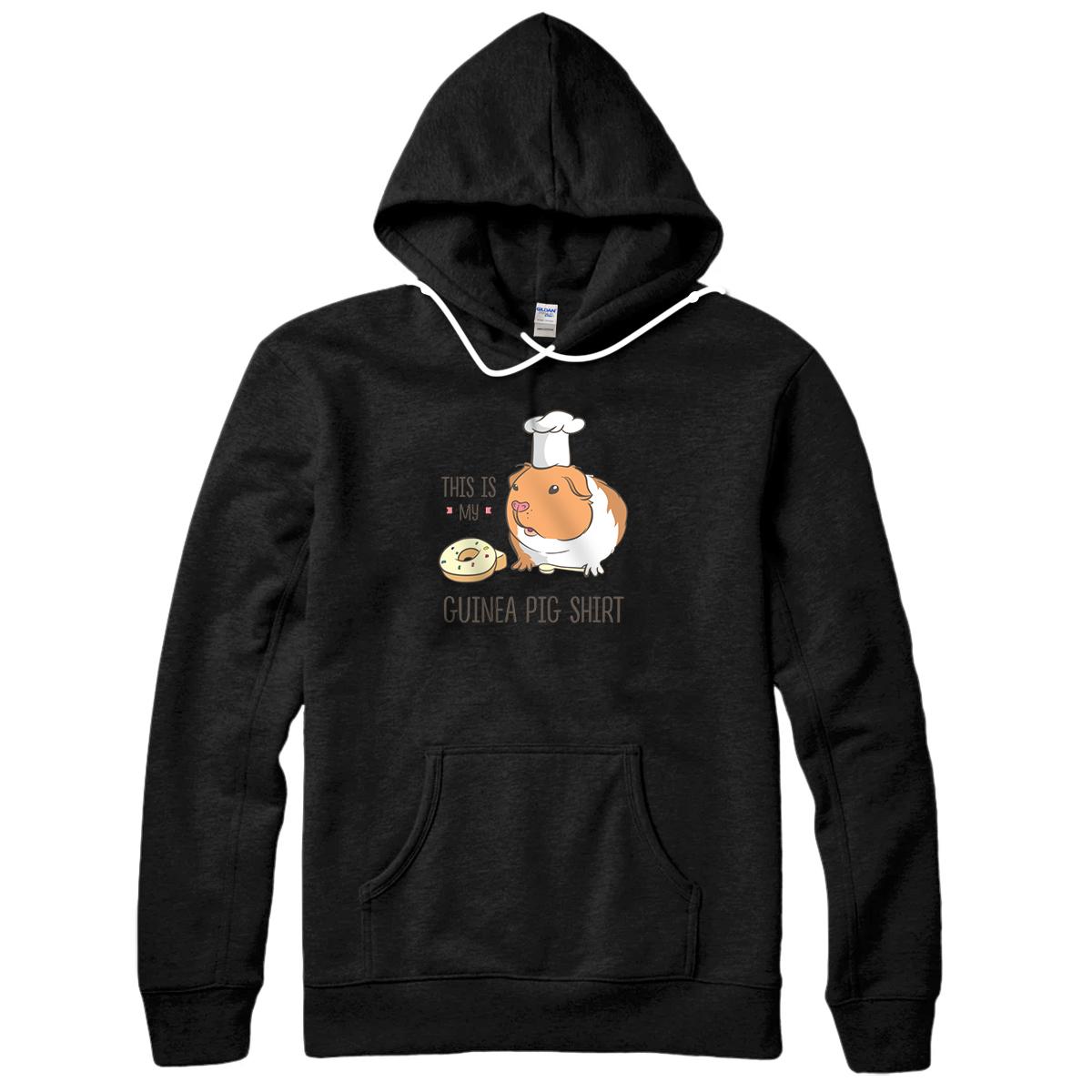 Personalized This Is My Guinea Pig Funny Donut Pullover Hoodie