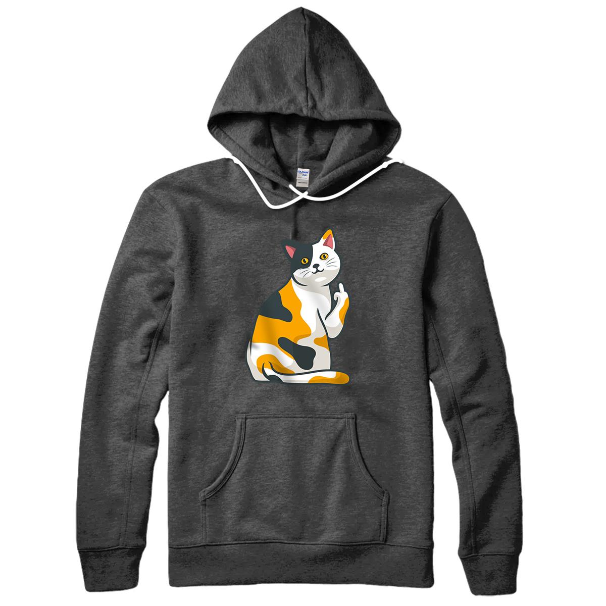 Cat flipping best sale off hoodie