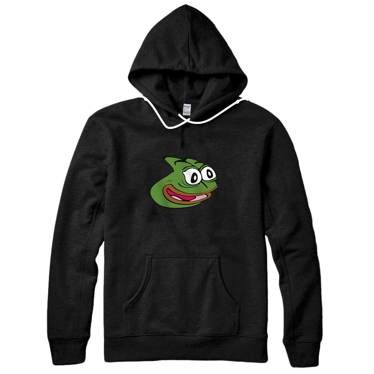 Personalized Pepega - Gaming Stream Chat Pepe Meme Pullover Hoodie