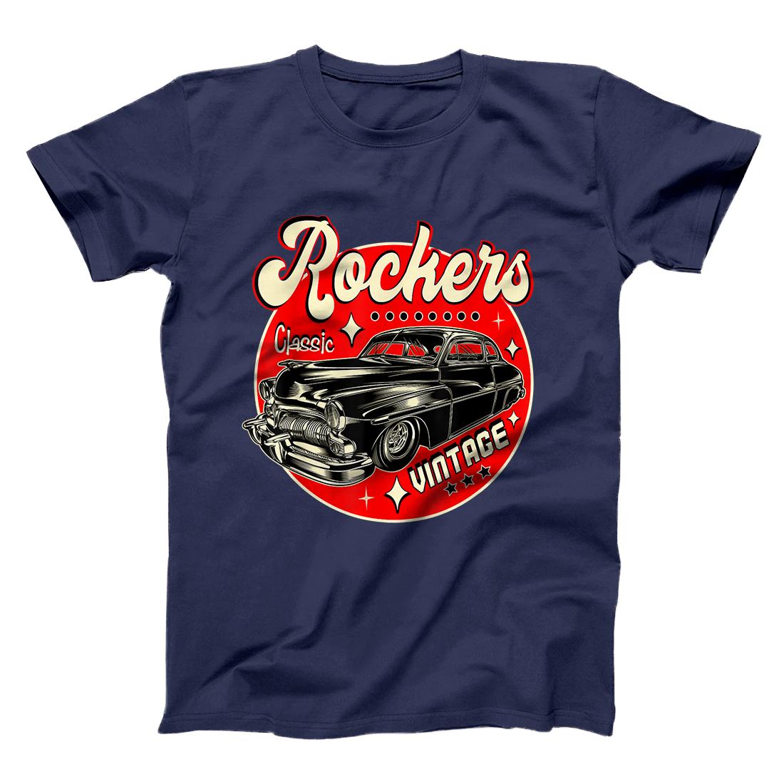 Rockabilly Sock Hop 1950S Clothing For Women Men Classic Car Women T-shirt