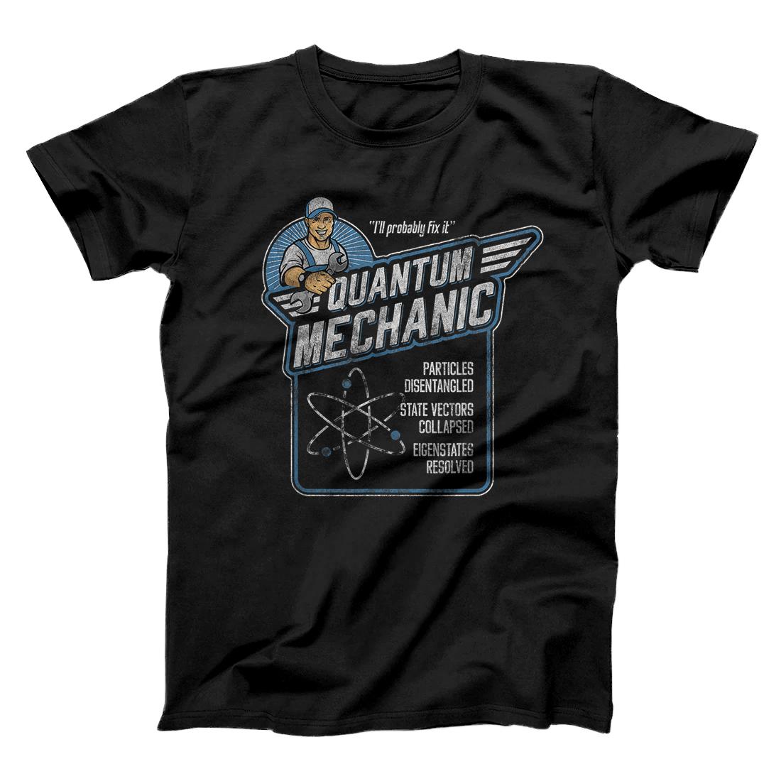 Personalized Quantum Mechanics, Funny Subatomic Physics Pun, Science T-Shirt