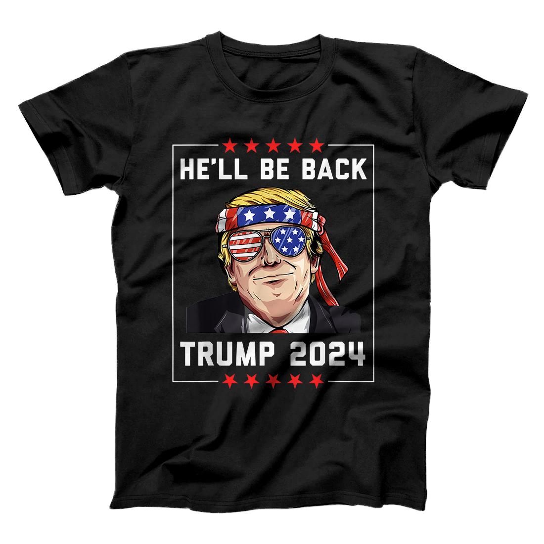 Personalized He’ll Be Back Trump 2024 T-Shirt