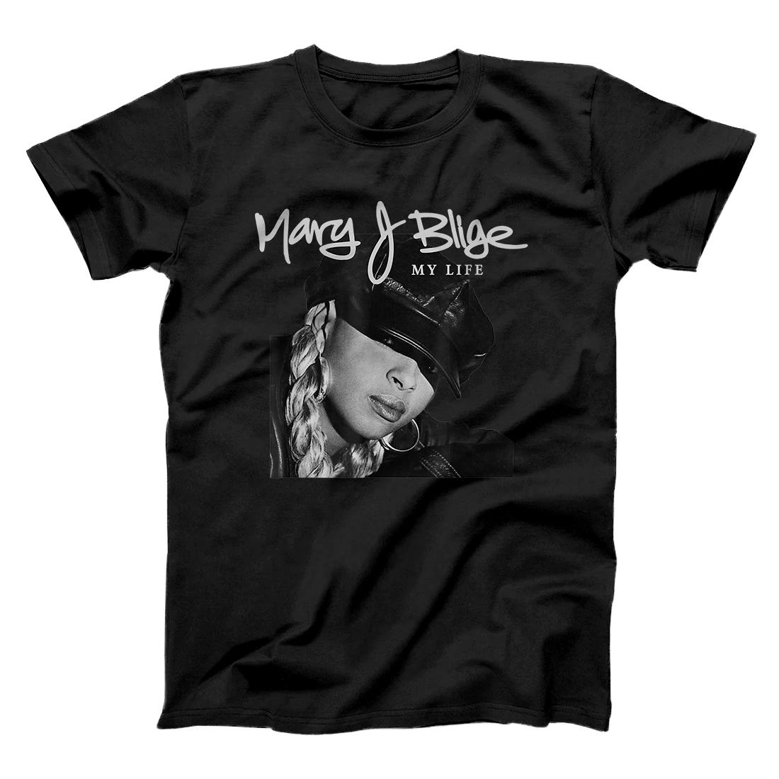 Personalized Official Mary J Blige My Life Tracklist Back T-Shirt