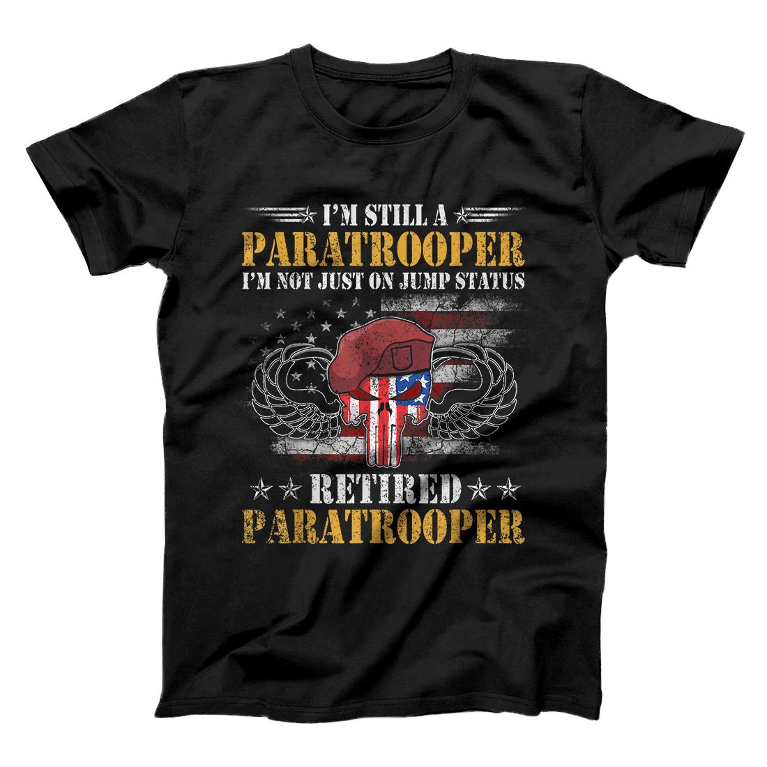 Personalized U.S Army Airborne Division Paratrooper Tshirt, Veterans Day T-Shirt