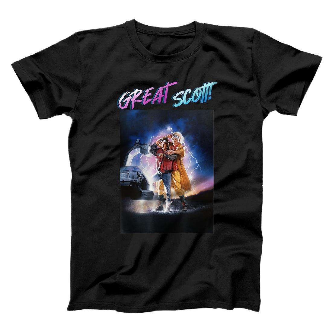 Personalized Back To The Future Great Scott Poster T-Shirt