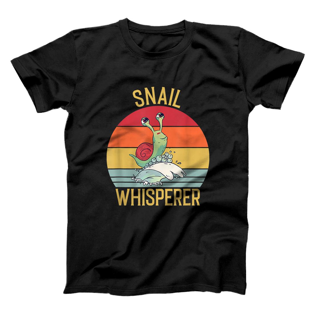 Personalized Snail Whisperer T-Shirt