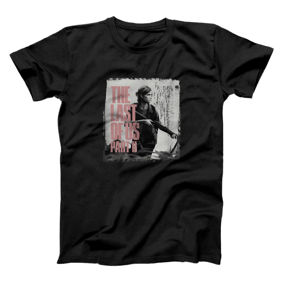 Personalized The Last of Us Ellie With Rifle T-Shirt