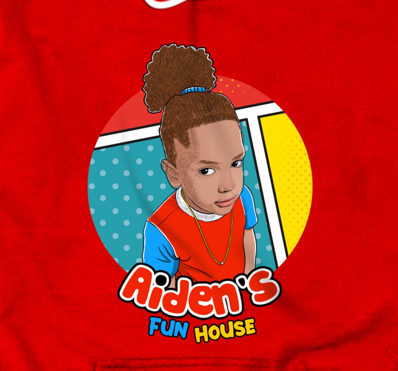 Aiden's Fun House Logo Pullover Hoodie