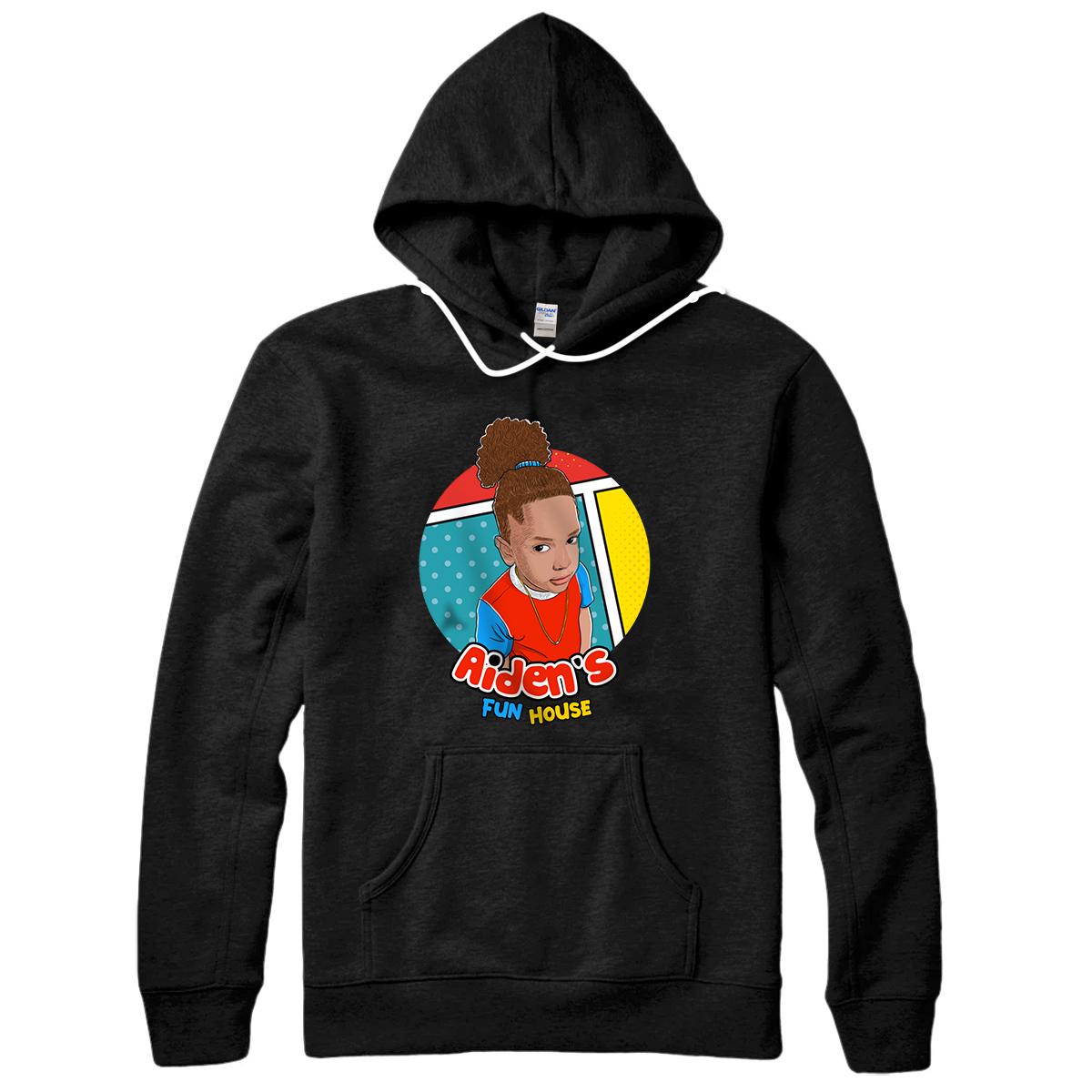 Personalized Aiden's Fun House Logo Pullover Hoodie
