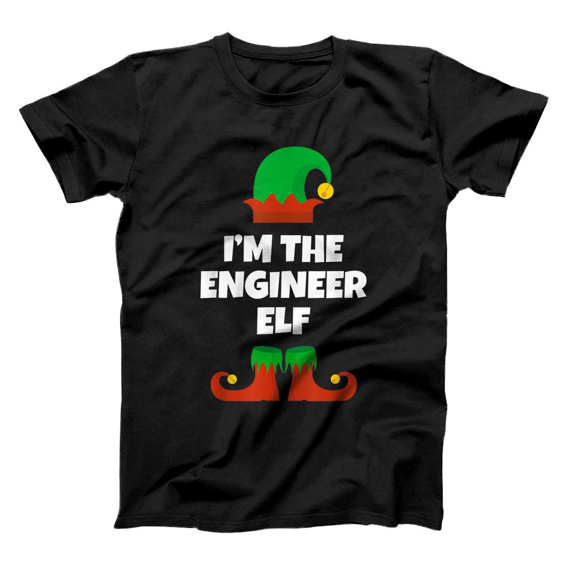 Personalized I'm The Engineer Elf Family Christmas Funny Gift Engineering T-Shirt
