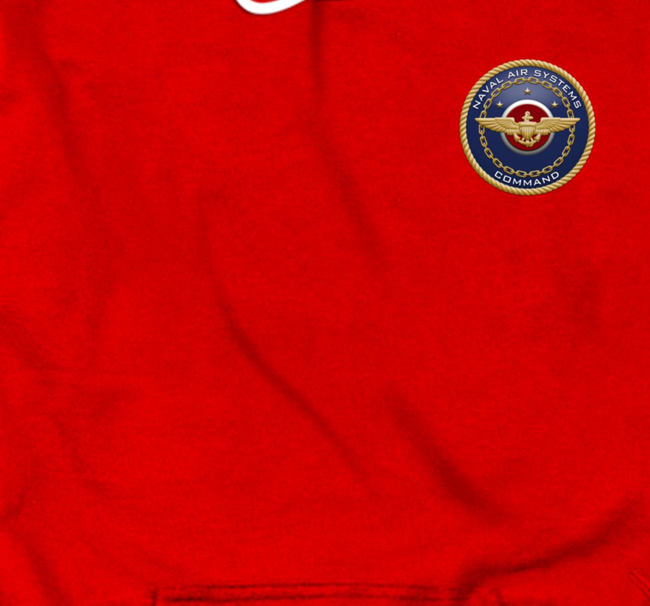 Personalized Naval Air Systems Command NAVAIR Logo Pullover Hoodie