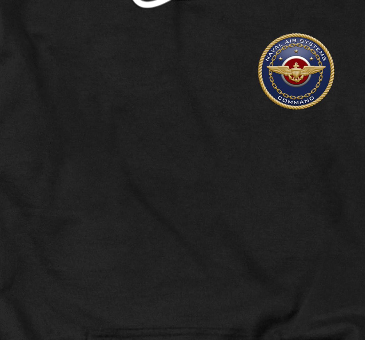 Personalized Naval Air Systems Command NAVAIR Logo Pullover Hoodie