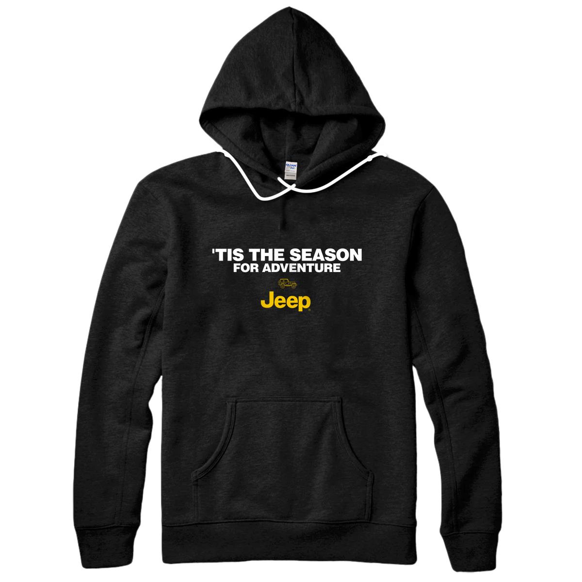 Personalized Jeep 'Tis The Season Pullover Hoodie
