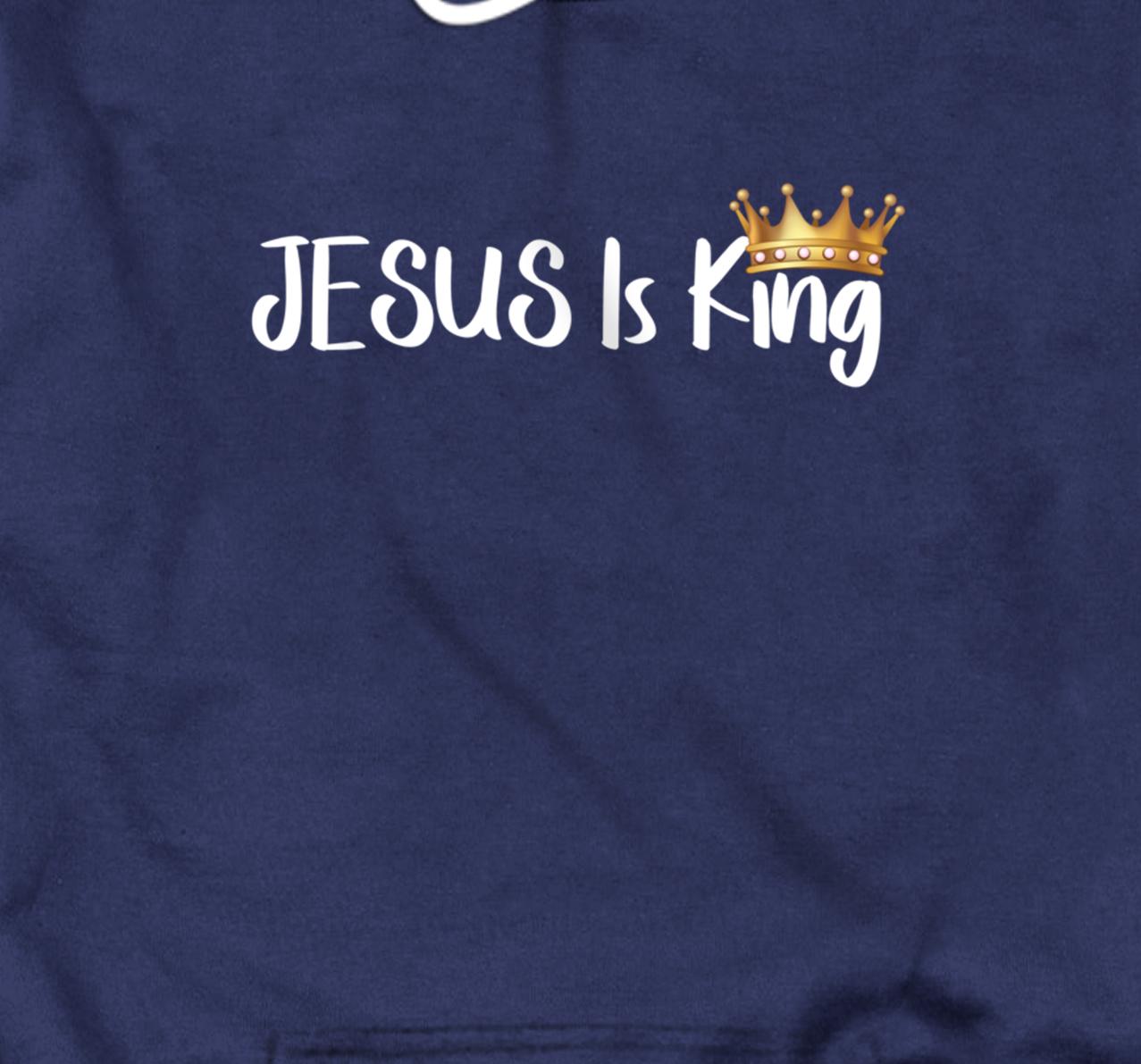 jesus is king merch hoodie