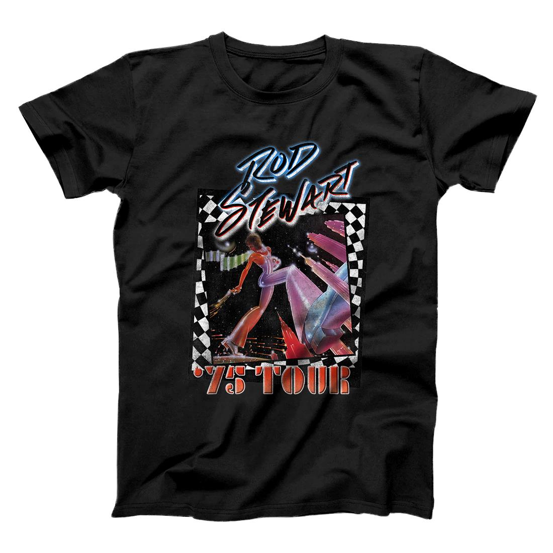 Personalized Rod Stewart 75 Tour Retro T-Shirt