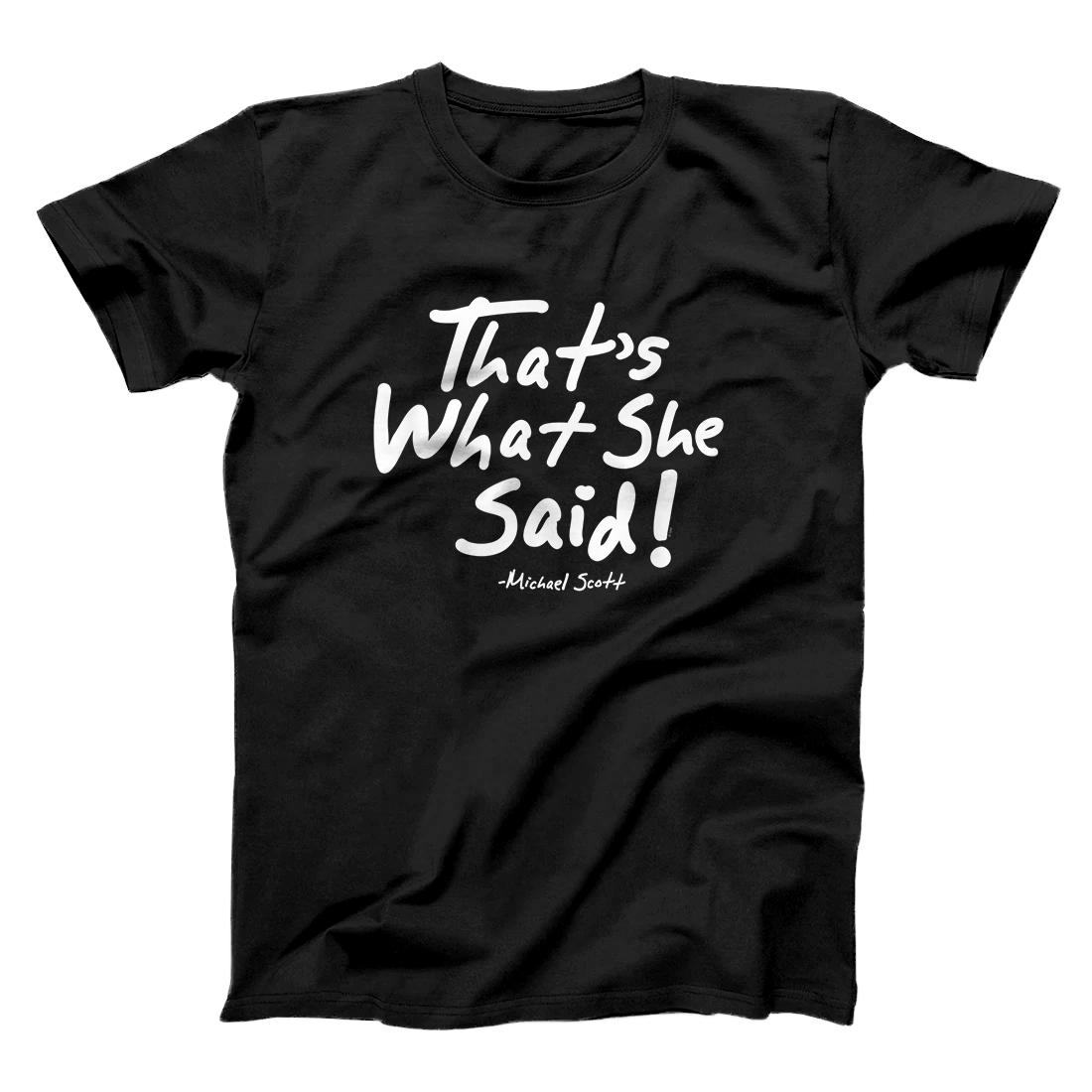 Personalized The Office That's What She Said T-Shirt