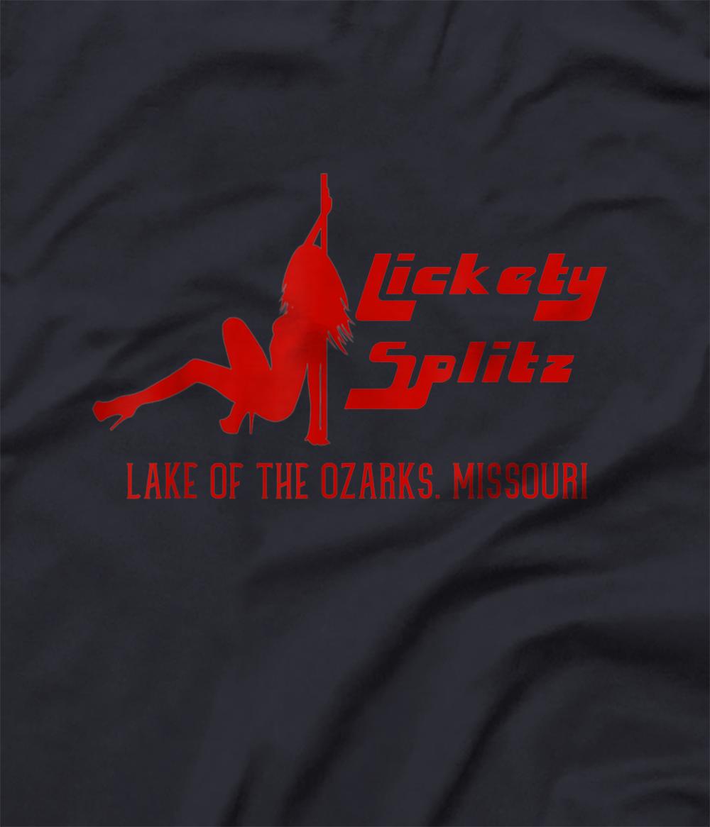 Personalized Lickety Splitz Lake of the Ozarks Missouri Strip Club T-Shirt  - All Star Shirt