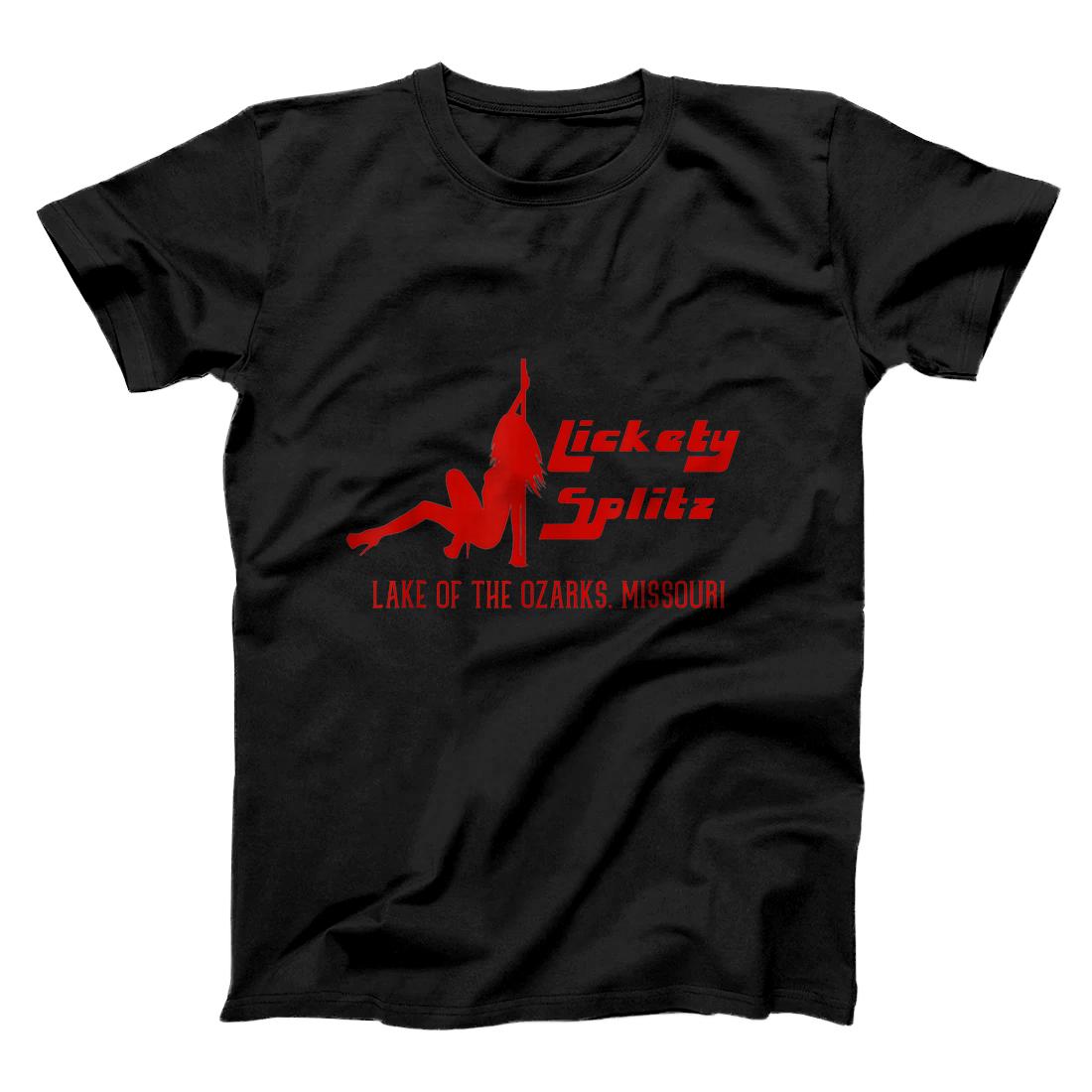 Personalized Lickety Splitz Lake of the Ozarks Missouri Strip Club T-Shirt  - All Star Shirt