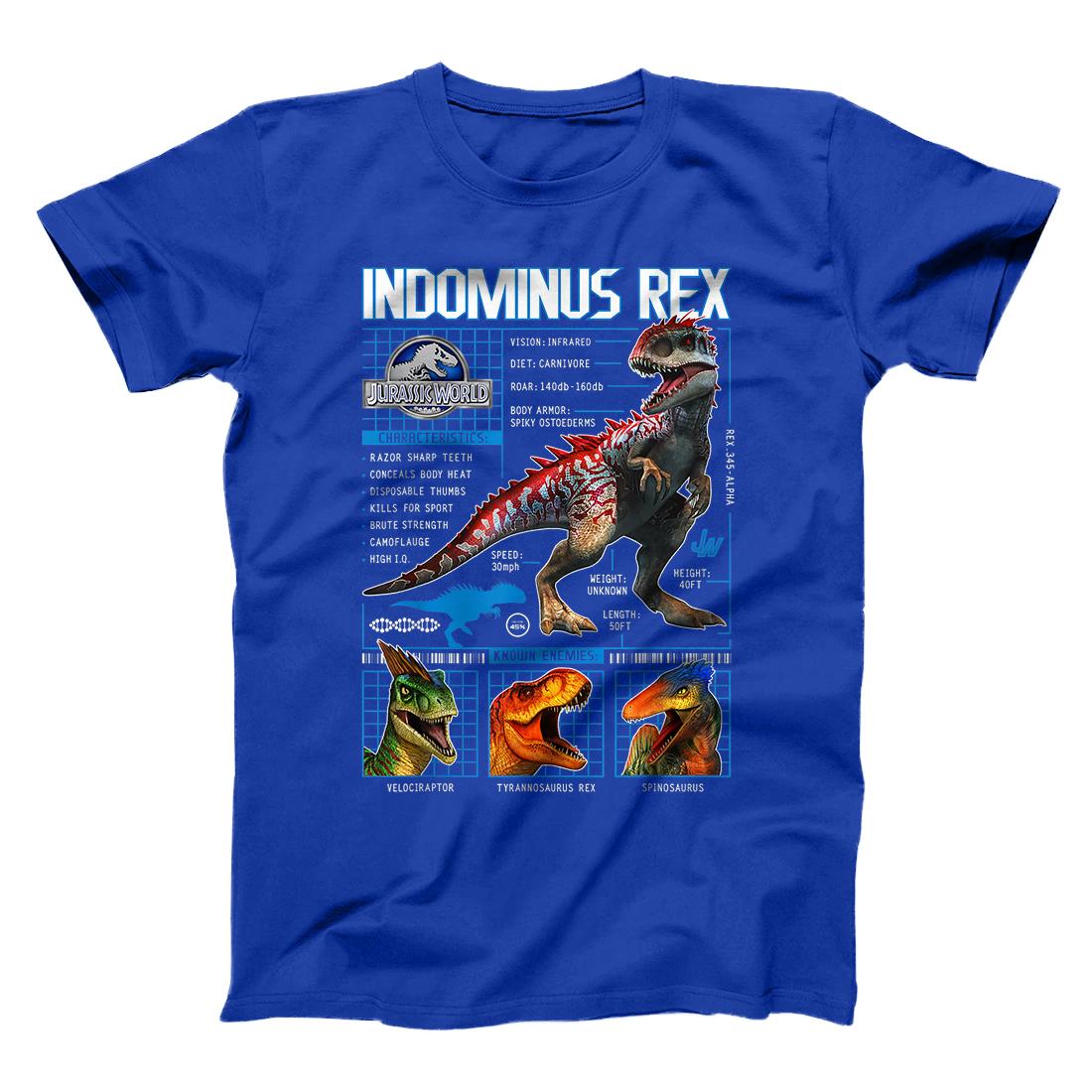 Jurassic World Indominus Rex Schematic T-Shirt - All Star Shirt