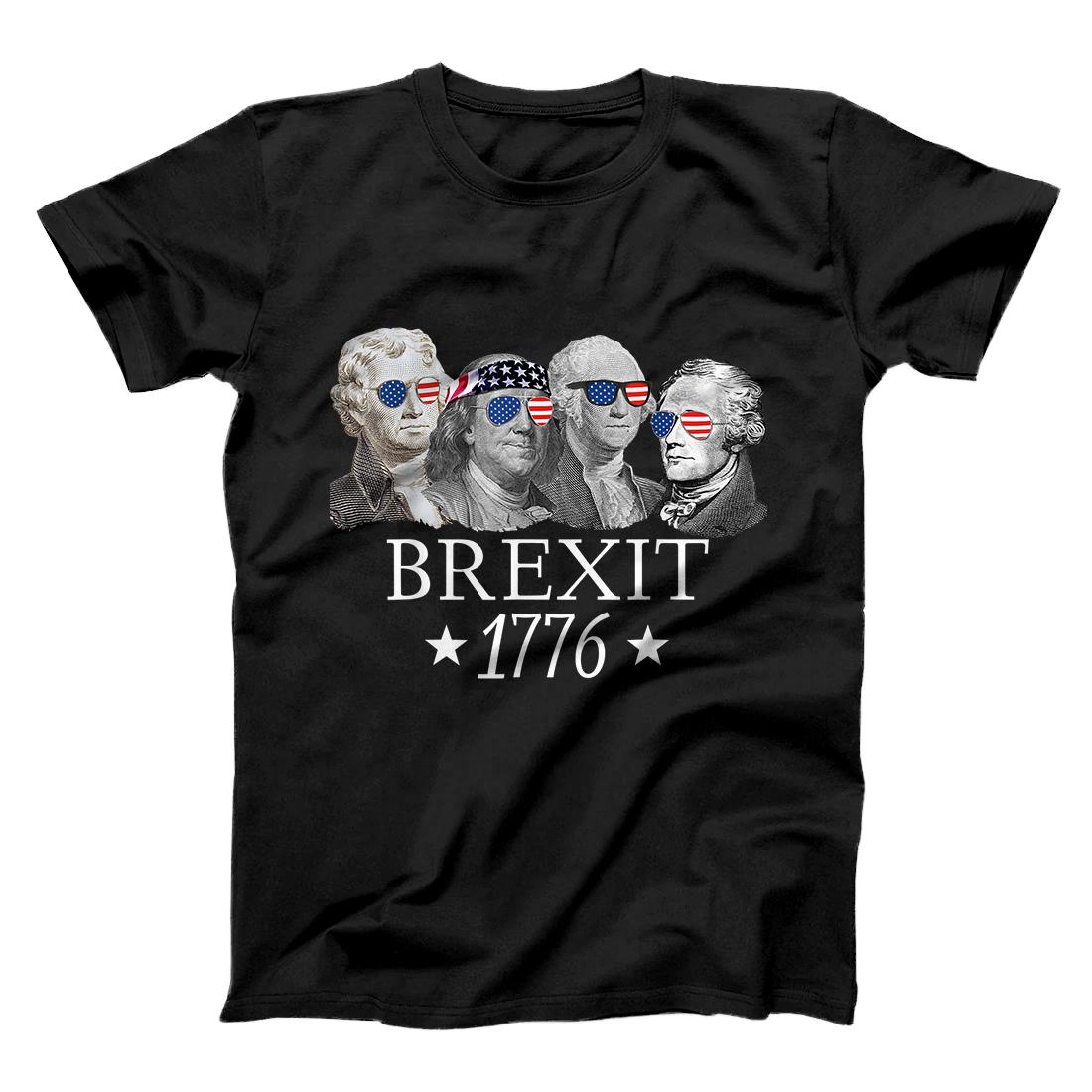 Personalized Brexit 1776 Founding Fathers American Independence USA T-Shirt