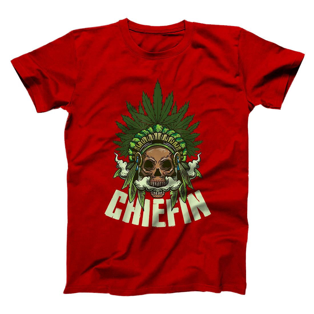 Chiefin Smoke Weed Native American T-Shirt