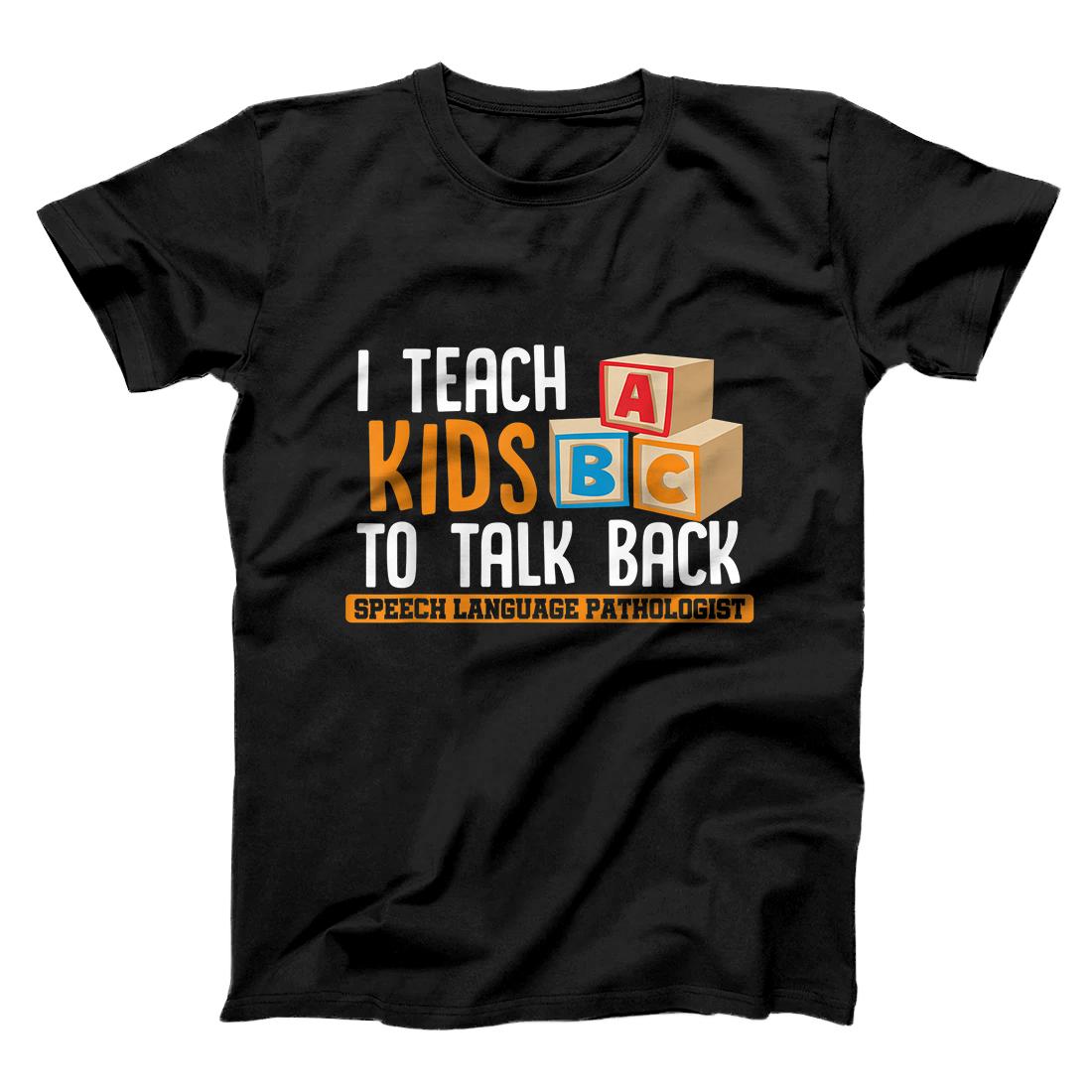 Personalized SLT Speech Language Therapist gifts Speech Therapy T-Shirt