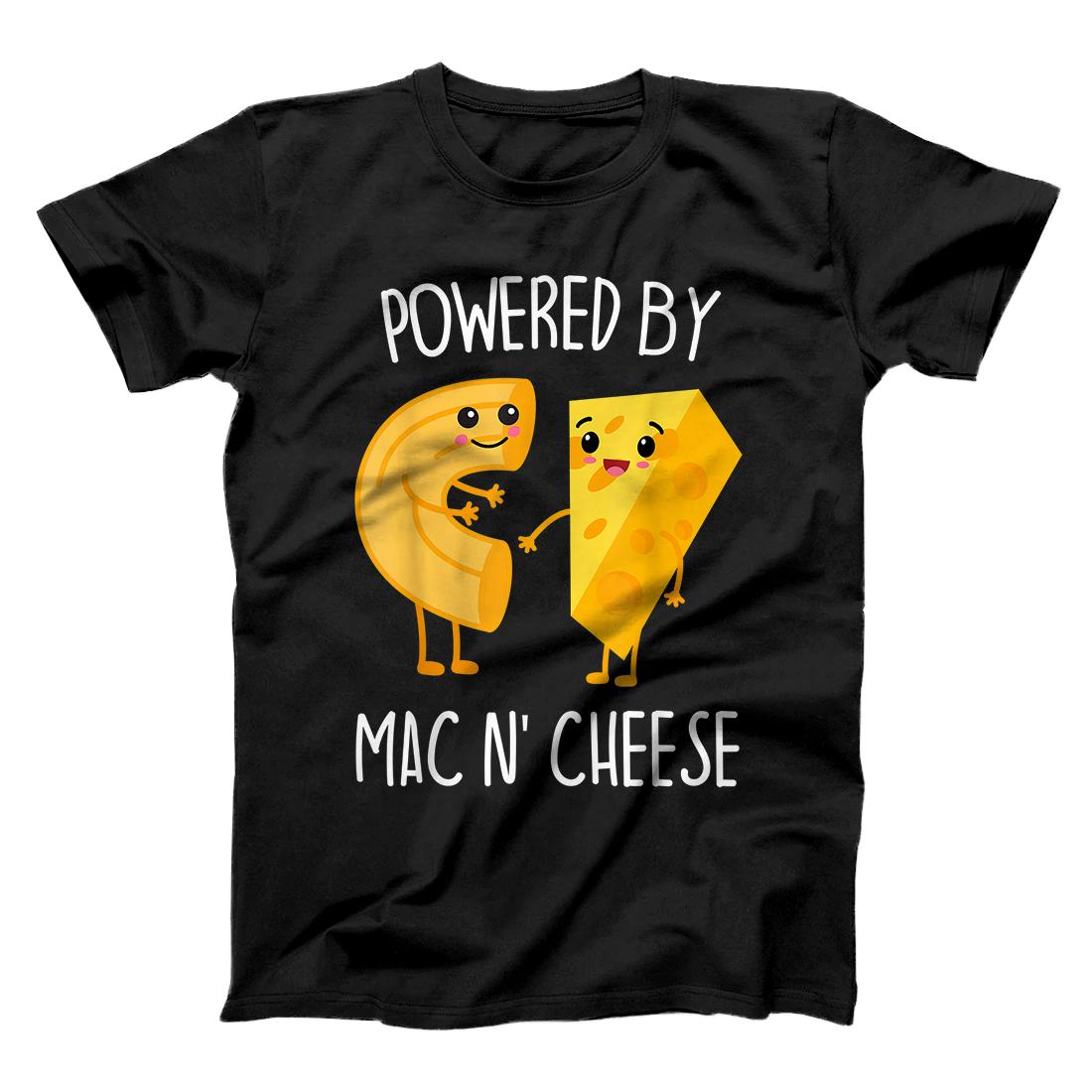 Personalized Powered By Mac n Cheese T-Shirt