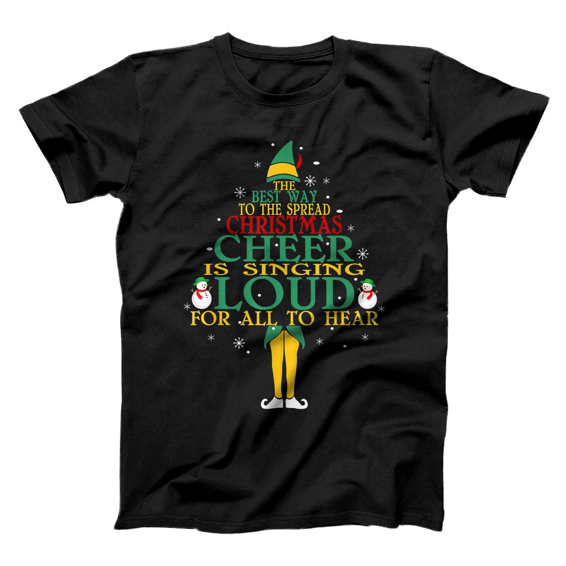 best way to spread christmas cheer shirt