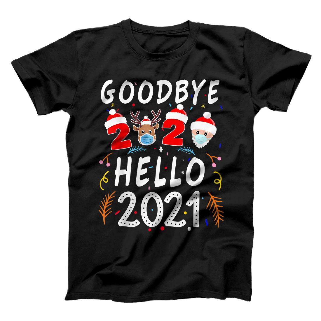 Personalized new years 2021 goodbye 2020 hello 2021 pajamas for family T-Shirt