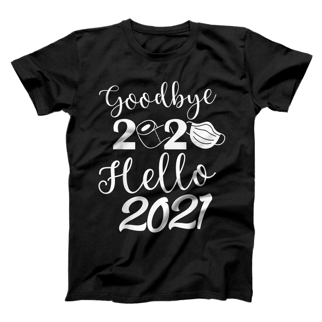 Personalized Goodbye 2020 Hello 2021,Happy New Year 2021 Family New Year T-Shirt