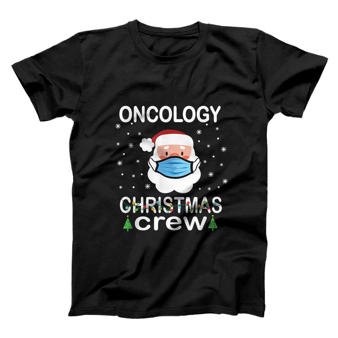 Personalized Oncology Nurse Christmas Gift Tee Oncology Christmas Crew T-Shirt
