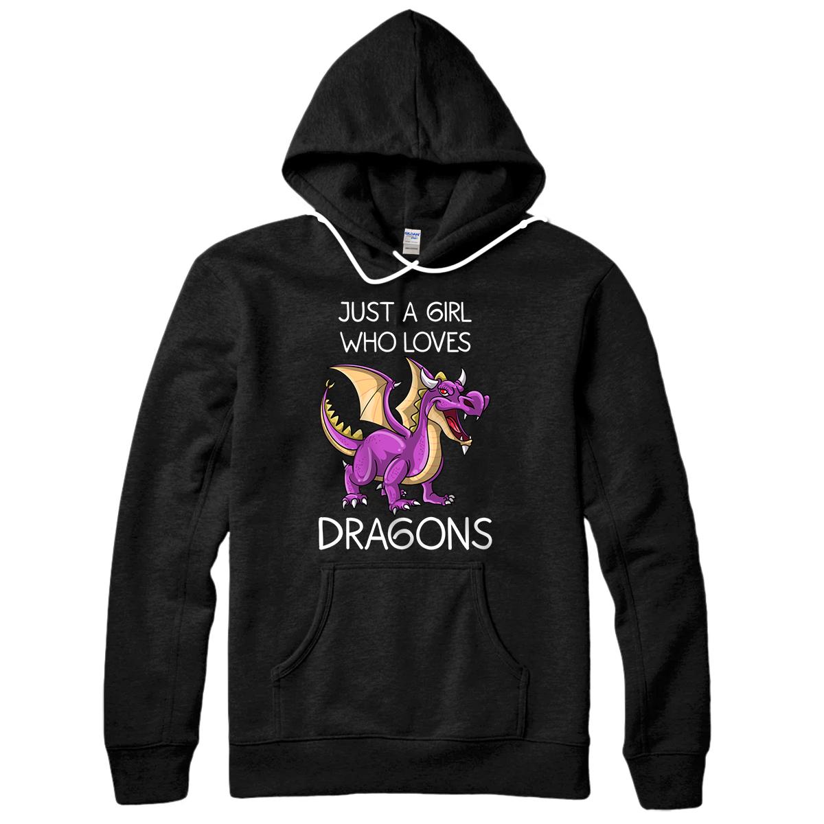 Personalized Funny Dragon Gift For Women Girls Kids | Cute Wings Of Fire Pullover Hoodie