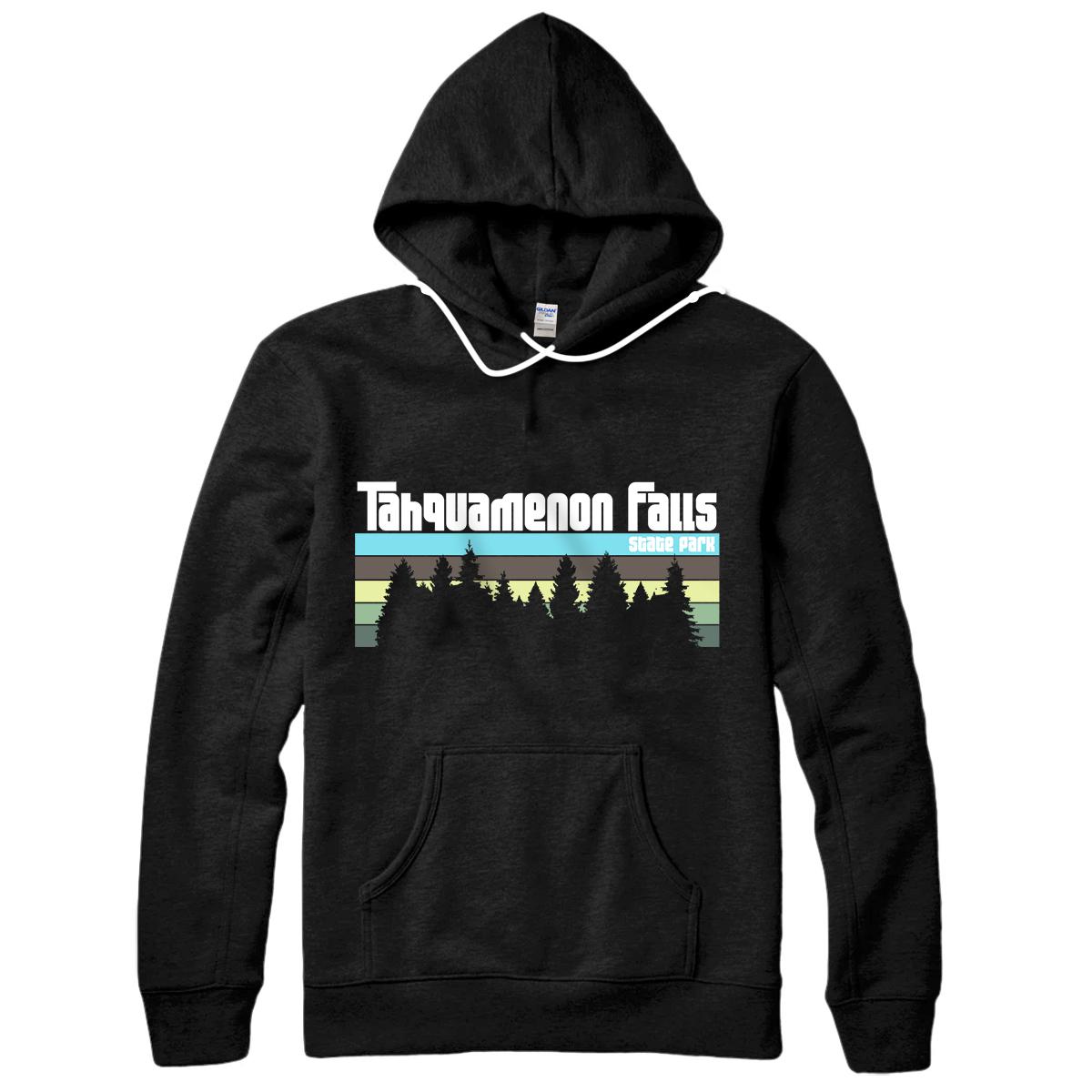 Personalized Tahquamenon Falls State Park Michigan Outdoors MI Camping Pullover Hoodie