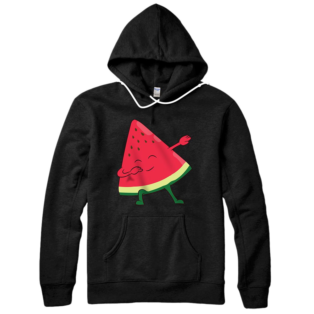 Personalized Dabbing Melon Watermelon Summer Melon Dabbing watermelon Pullover Hoodie