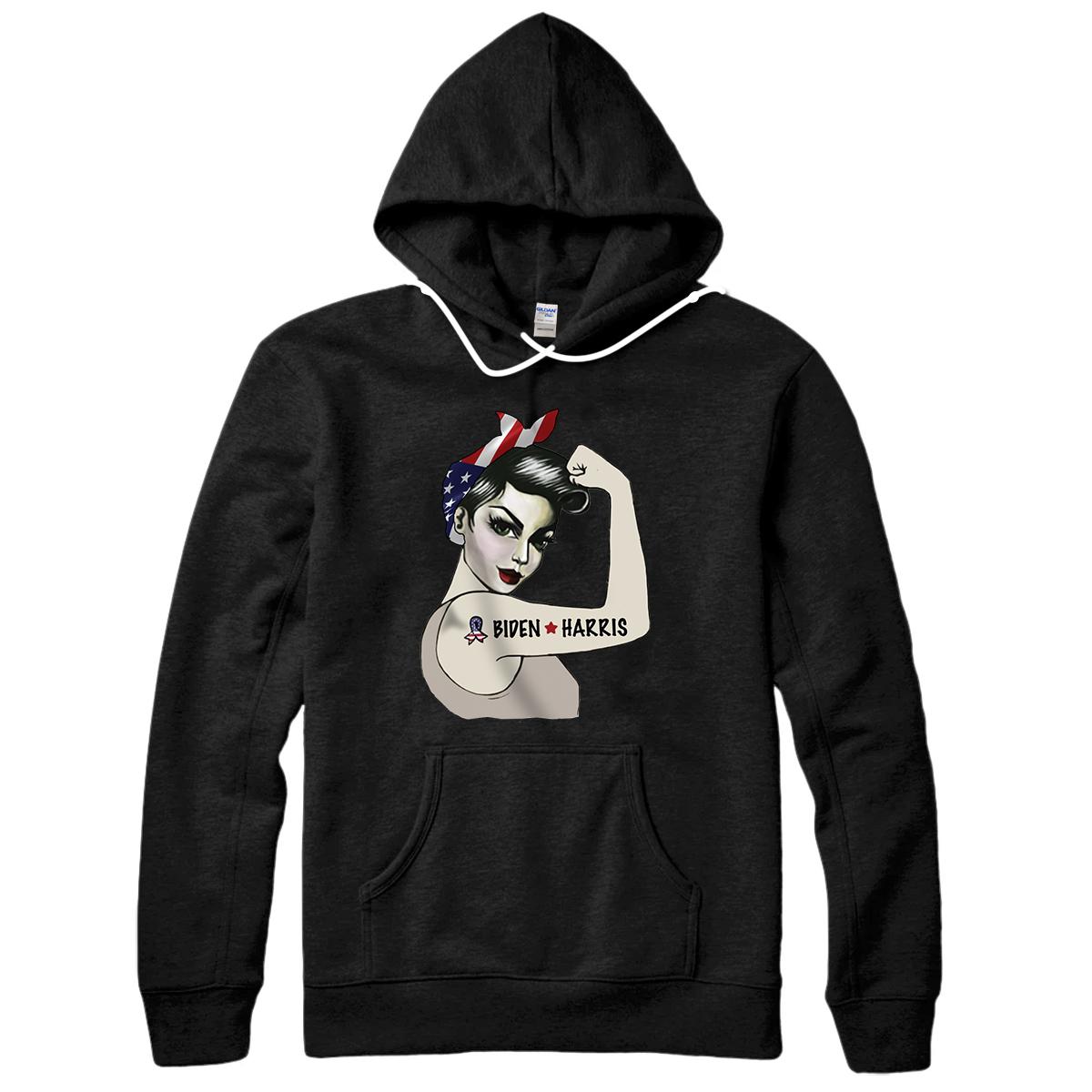 Personalized Biden Harris 2020 - Joe Biden Kamala Harris Girl Empowerment Pullover Hoodie