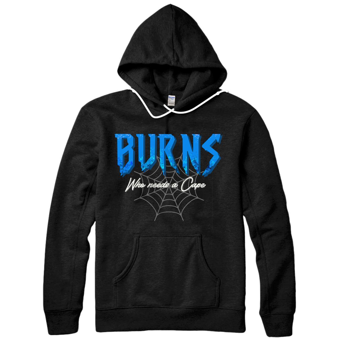 Personalized Spidey Burns Pullover Hoodie