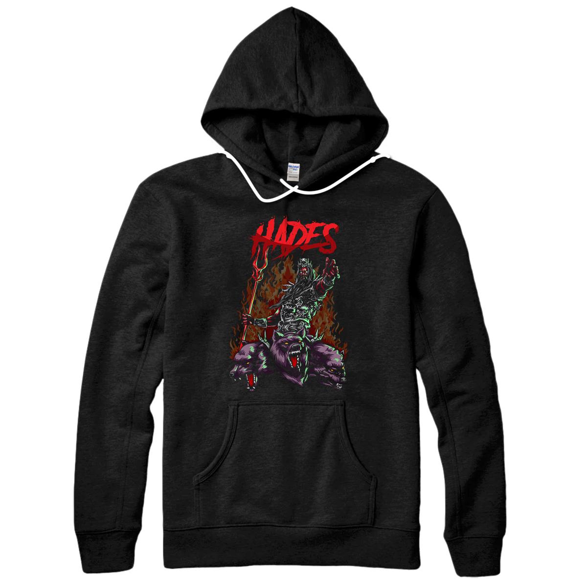 Personalized Hades Ancient Greek Mythology God of the Underworld Cerberus Pullover Hoodie