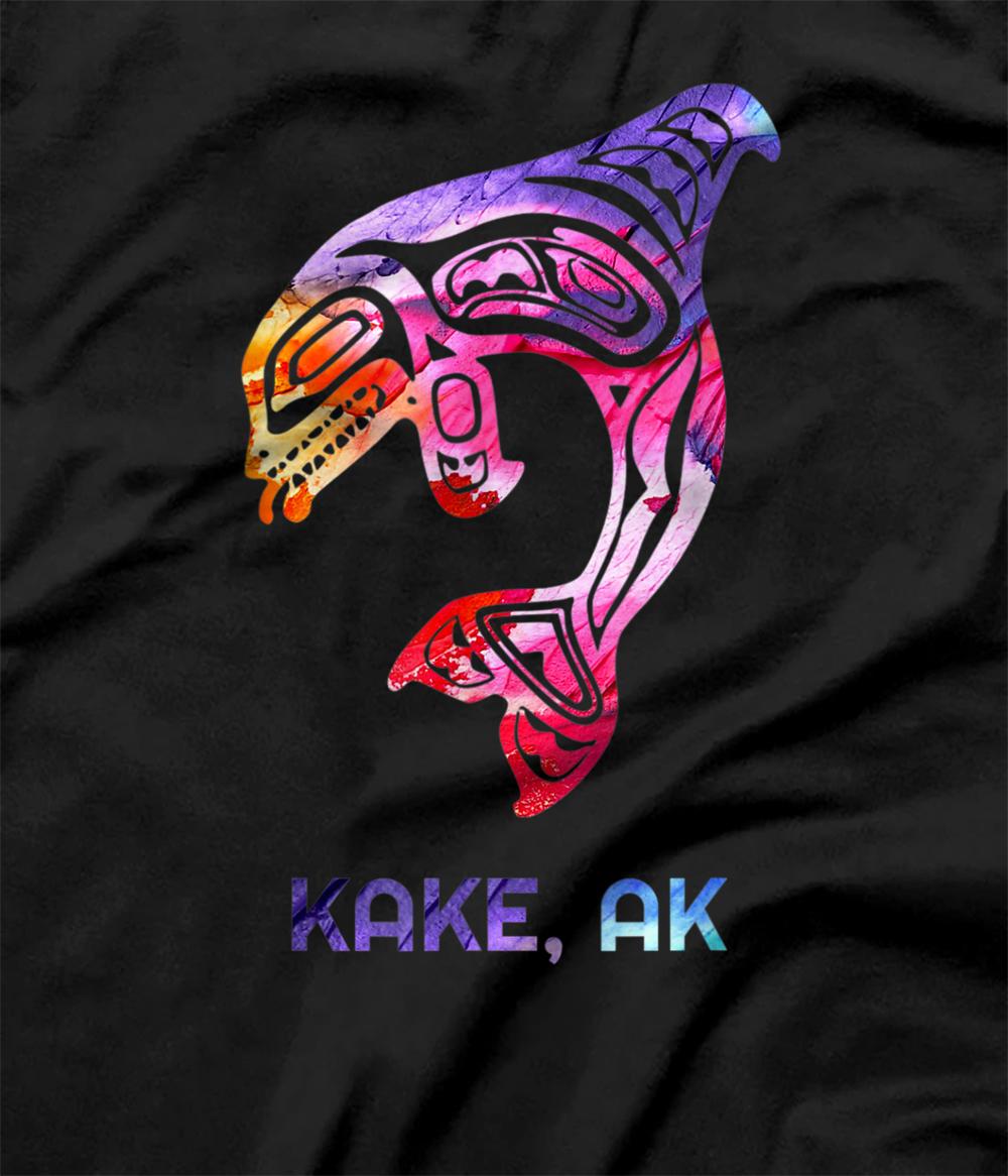 Kake Alaska Native American Orca Killer Whale TShirt All Print AZ