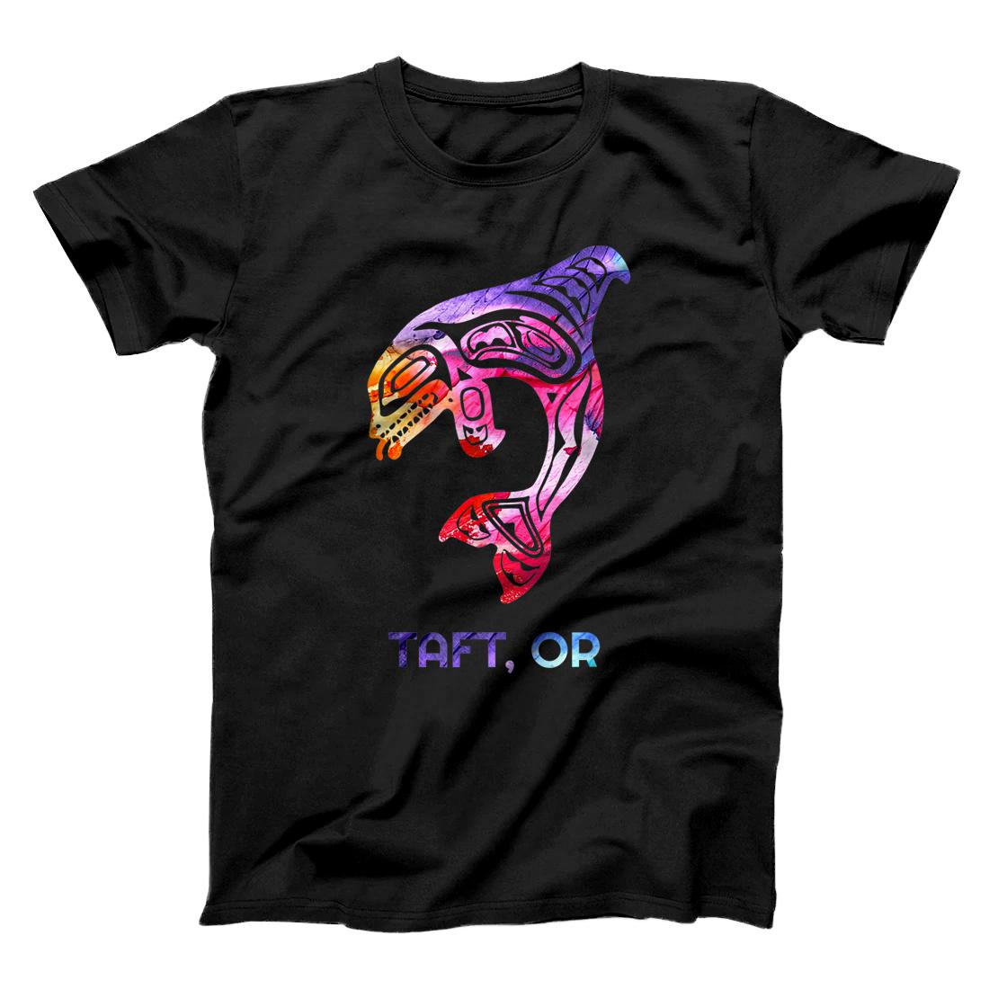 Taft Oregon Native American Orca Killer Whale T-Shirt