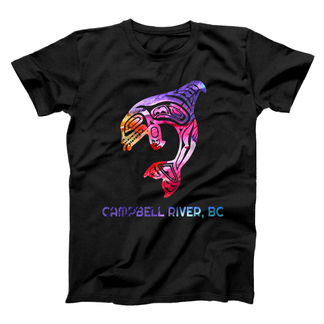 Campbell River British Columbia Native Orca Killer Whale T-Shirt