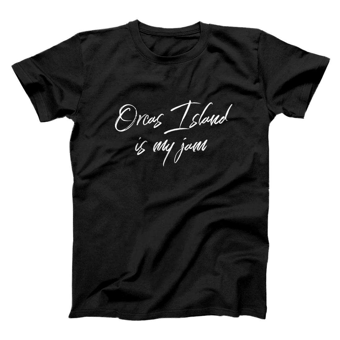 Orcas Island Is My "Jam" City Love Community Resident Premium T-Shirt