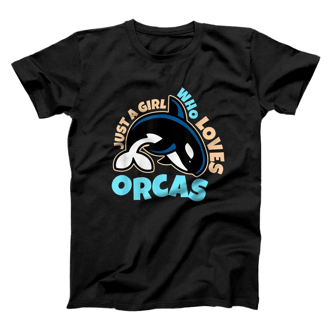 Just a girl who loves orcas T-Shirt