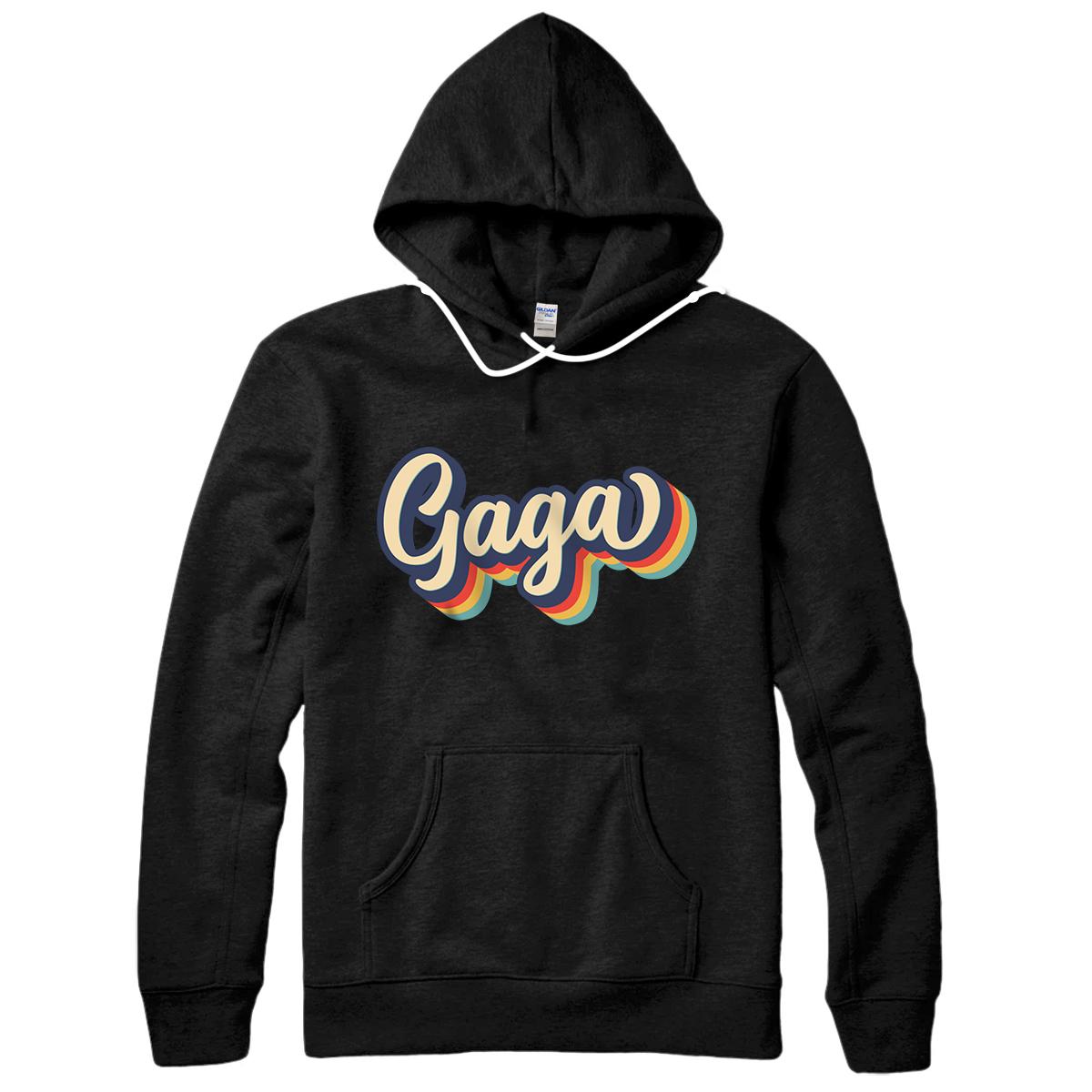 Retro Gaga Shirt Father's Day Pullover Hoodie