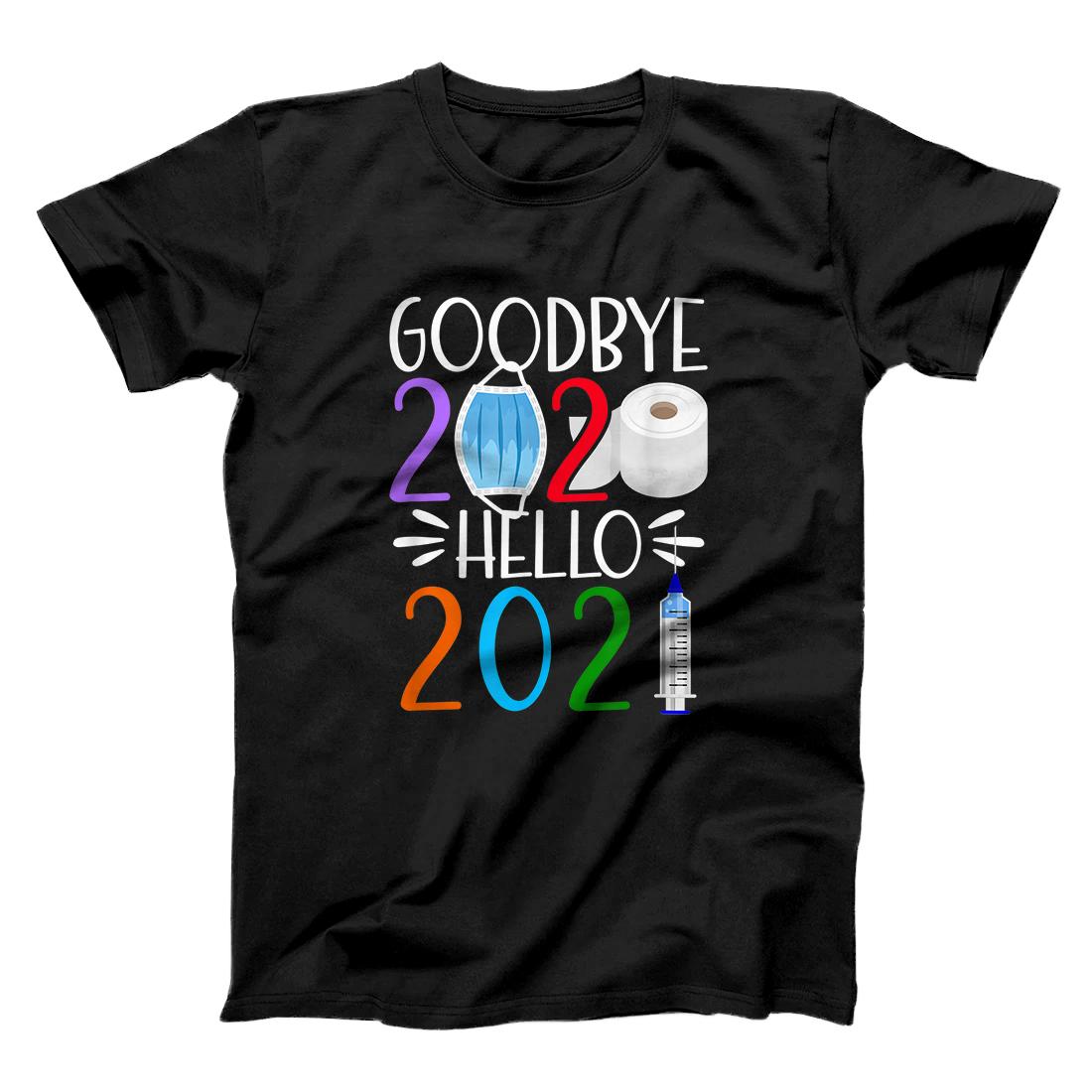 Personalized Funny I Goodbye 2020 Hello 2021 I Happy New Year's Eve Gift T-Shirt