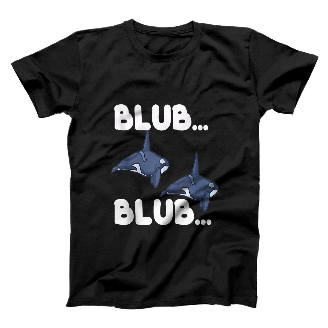 Personalized Blub Blub Killer Whale Tank Top