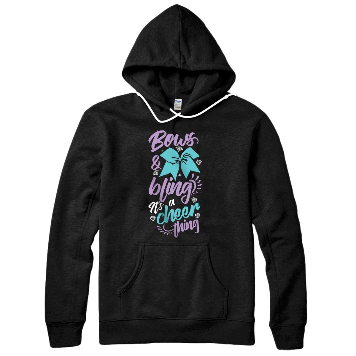 Cool Cheerleading Gift For Her | Best Competitive Cheer Teen Pullover Hoodie