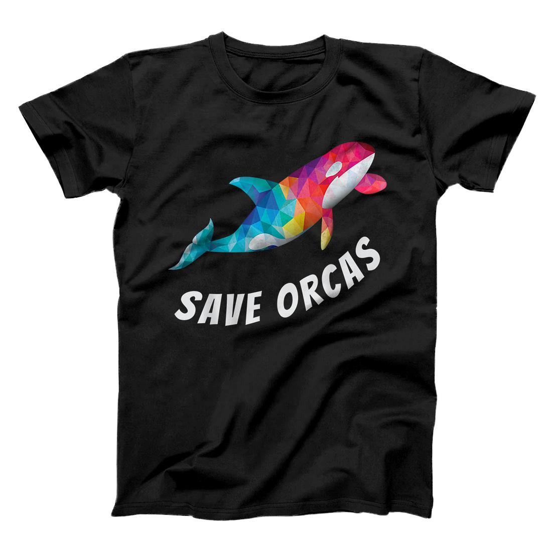 Personalized Orca Save Orcas Killer Whale Summer Beach Ocean Diving Gift T-Shirt