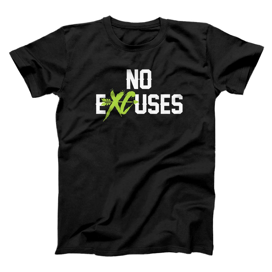 Personalized No Excuses cross country track running runner funny gift Premium T-Shirt