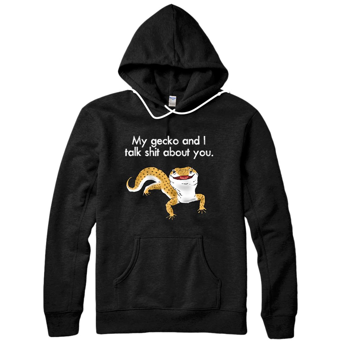 Funny Gecko, Leopard Gecko, Funny Insult, Gecko Lover Pullover Hoodie